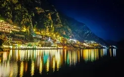 Limone sul Garda in der Lombardei am Gardasee, Italien